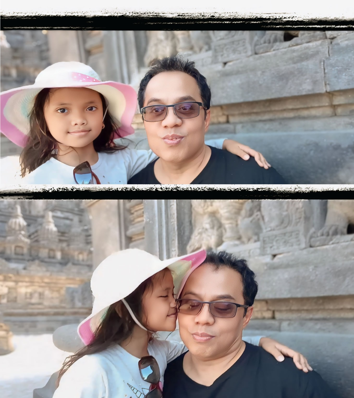 Dr. Benrahman bersama putri
